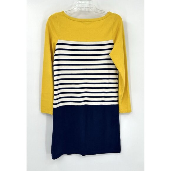 BODEN BRETTON dress tee shirt nautical striped 100% cotton casual preppy 4 - Picture 5 of 7